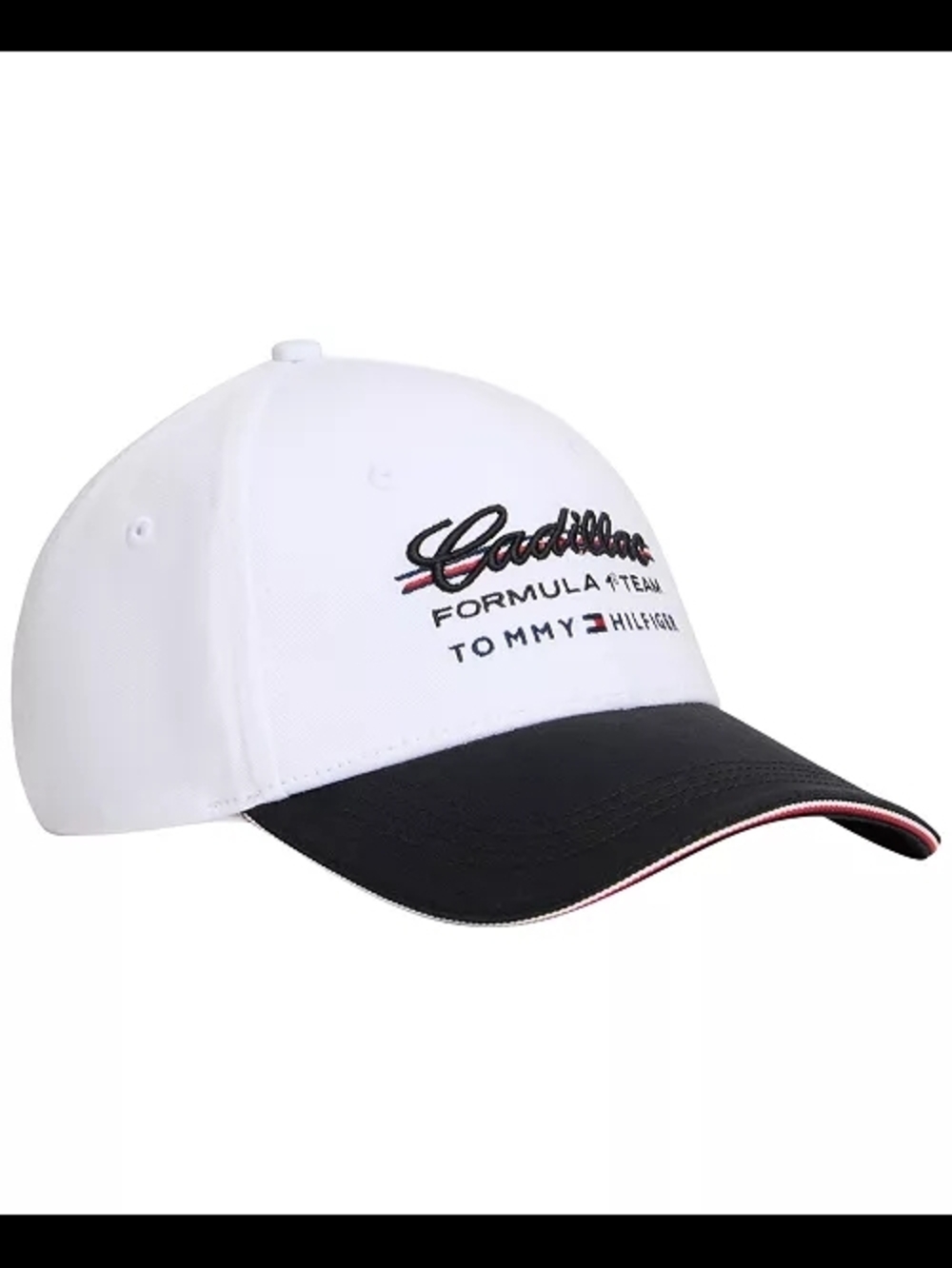 Tommy Hilfiger Cadillac Formula Team White & Black Cap